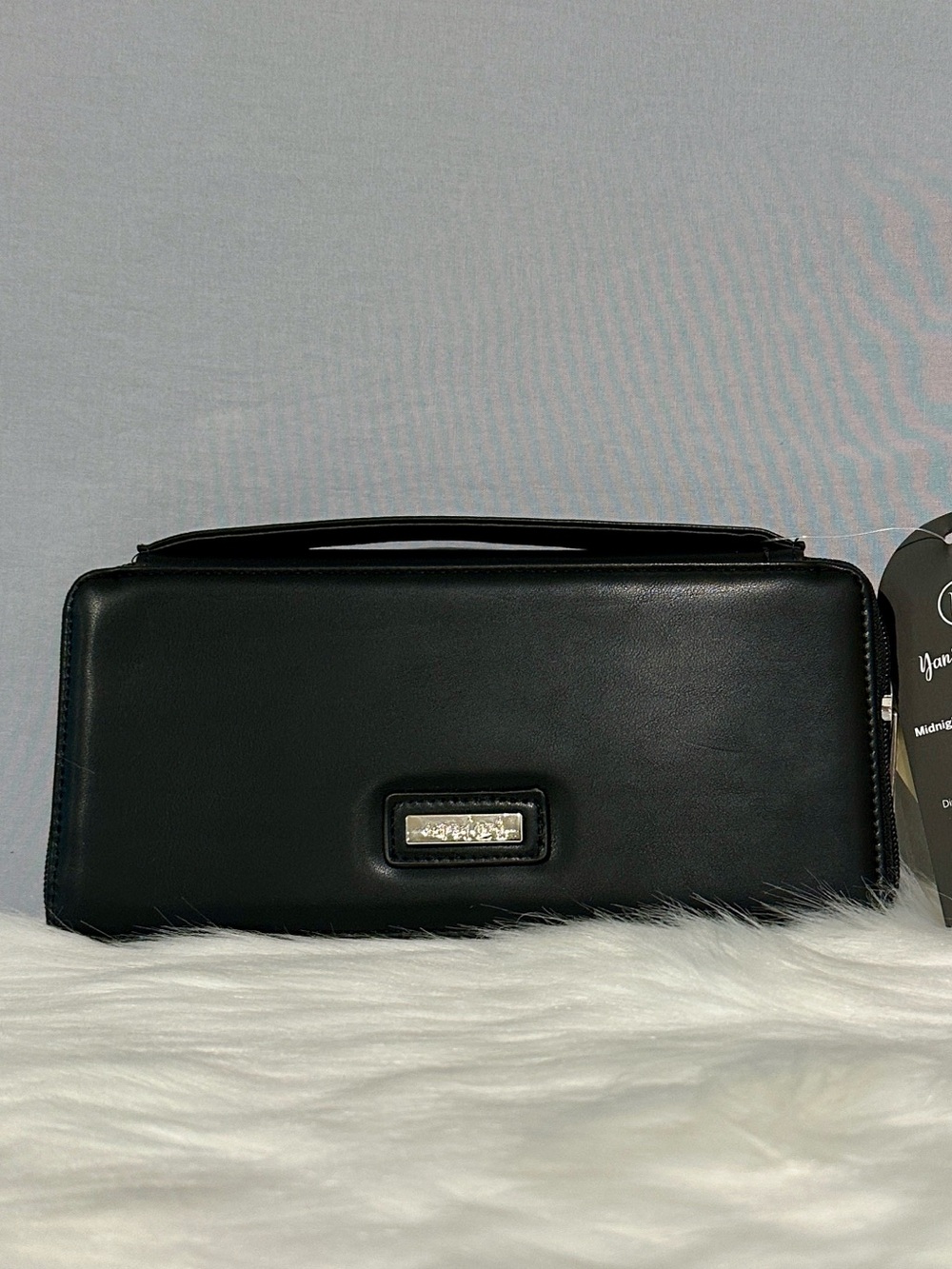 Yani Jadore Black Wallet Midnight Dream Collection NWT’S